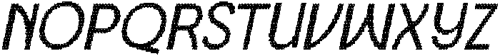 CS Amias Disco Italic otf (400) Font UPPERCASE