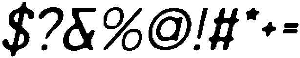 CS Amias Drawn Italic otf (400) Font OTHER CHARS
