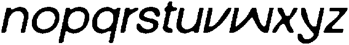CS Amias Drawn Italic otf (400) Font LOWERCASE
