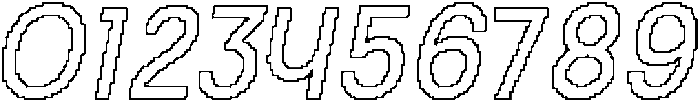 CS Amias Pixel Outline otf (400) Font OTHER CHARS