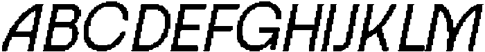 CS Amias Pixel Regular otf (400) Font UPPERCASE