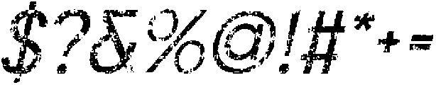 CS Amias Stamp Italic otf (400) Font OTHER CHARS