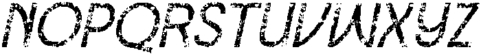 CS Amias Stamp Italic otf (400) Font UPPERCASE
