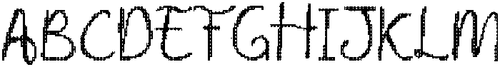 CS Amilia Disco Regular otf (400) Font UPPERCASE