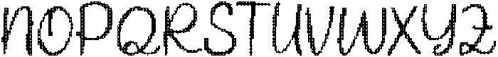 CS Amilia Disco Regular otf (400) Font UPPERCASE