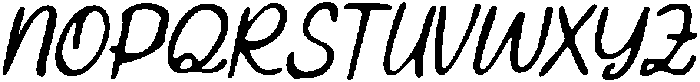 CS Amilia Drawn Italic otf (400) Font UPPERCASE
