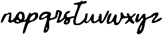 CS Amilia Drawn Italic otf (400) Font LOWERCASE