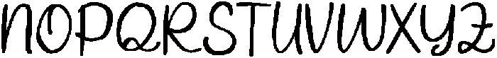 CS Amilia Regular otf (400) Font UPPERCASE
