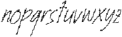 CS Aminta Disco Italic otf (400) Font LOWERCASE