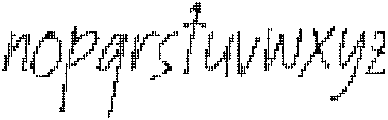 CS Aminta Disco Regular otf (400) Font LOWERCASE
