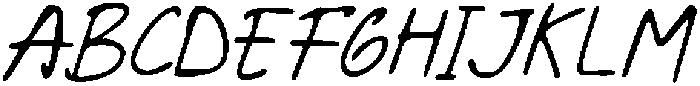 CS Aminta Drawn Italic otf (400) Font UPPERCASE