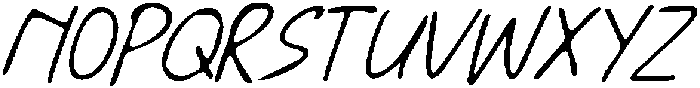 CS Aminta Drawn Italic otf (400) Font UPPERCASE