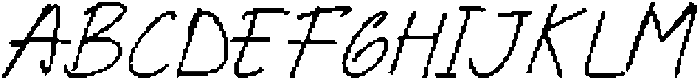 CS Aminta Pixel Regular otf (400) Font UPPERCASE