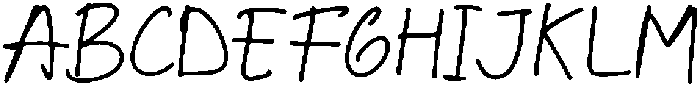 CS Aminta Regular otf (400) Font UPPERCASE