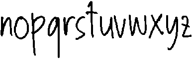 CS Aminta Reverse Italic otf (400) Font LOWERCASE