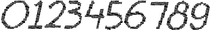 CS Amiya Disco Italic otf (400) Font OTHER CHARS