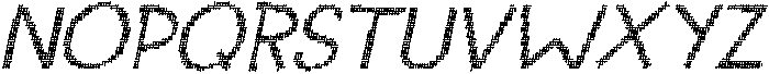 CS Amiya Disco Italic otf (400) Font UPPERCASE