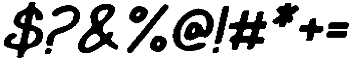 CS Amiya Drawn Italic otf (400) Font OTHER CHARS