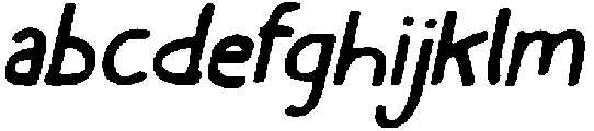 CS Amiya Drawn Italic otf (400) FONT