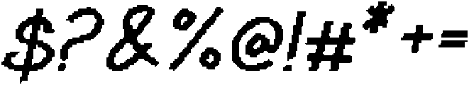 CS Amiya Pixel Regular otf (400) Font OTHER CHARS