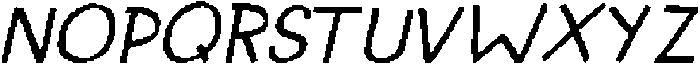 CS Amiya Pixel Regular otf (400) Font UPPERCASE