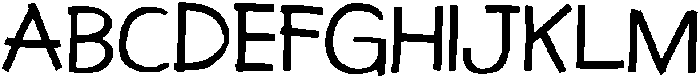 CS Amiya Regular otf (400) Font UPPERCASE