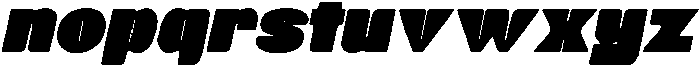 CS Amone Drawn Italic otf (400) Font LOWERCASE