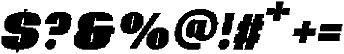 CS Amone Pixel Italic Regular otf (400) Font OTHER CHARS