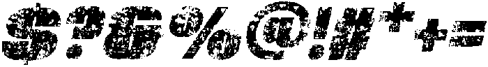 CS Amone Stamp Italic otf (400) Font OTHER CHARS