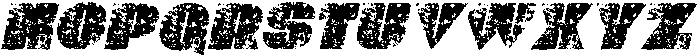 CS Amone Stamp Italic otf (400) Font UPPERCASE