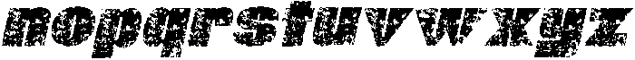 CS Amone Stamp Italic otf (400) Font LOWERCASE