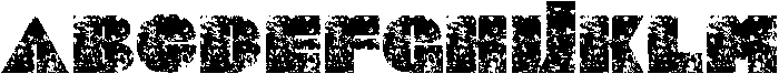 CS Amone Stamp Regular otf (400) Font UPPERCASE