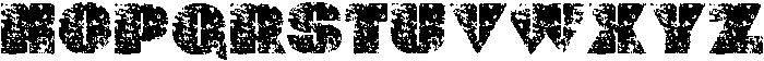 CS Amone Stamp Regular otf (400) Font UPPERCASE
