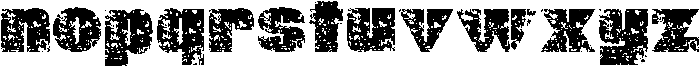 CS Amone Stamp Regular otf (400) Font LOWERCASE