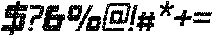 CS Amused Disco Italic otf (400) Font OTHER CHARS