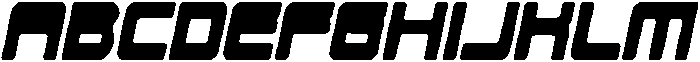 CS Amused Drawn Italic otf (400) Font UPPERCASE