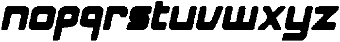 CS Amused Drawn Italic otf (400) Font LOWERCASE