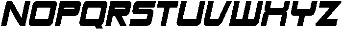 CS Amused Italic otf (400) Font UPPERCASE