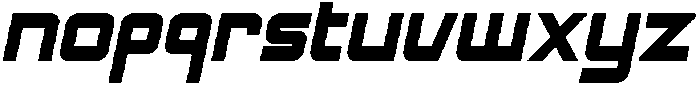 CS Amused Italic otf (400) Font LOWERCASE