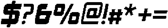 CS Amused Pixel Regular otf (400) Font OTHER CHARS