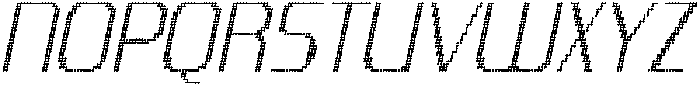 CS Anatole Disco Italic otf (400) Font UPPERCASE