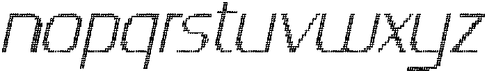 CS Anatole Disco Italic otf (400) Font LOWERCASE