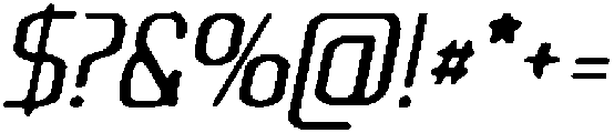 CS Anatole Drawn Italic otf (400) Font OTHER CHARS