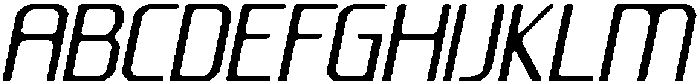 CS Anatole Drawn Italic otf (400) Font UPPERCASE