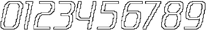 CS Anatole Pixel Outline otf (400) Font OTHER CHARS