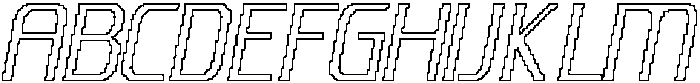 CS Anatole Pixel Outline otf (400) Font