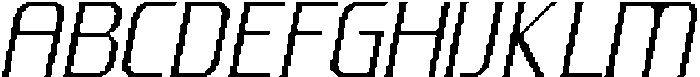 CS Anatole Pixel Regular otf (400) Font UPPERCASE
