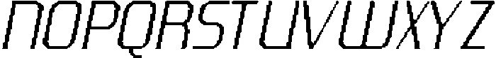 CS Anatole Pixel Regular otf (400) Font UPPERCASE