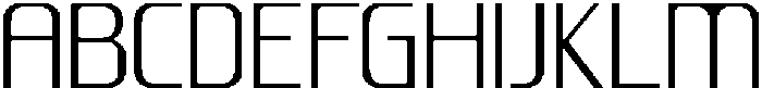 CS Anatole Regular otf (400) Font UPPERCASE