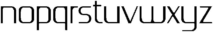 CS Anatole Regular otf (400) Font LOWERCASE